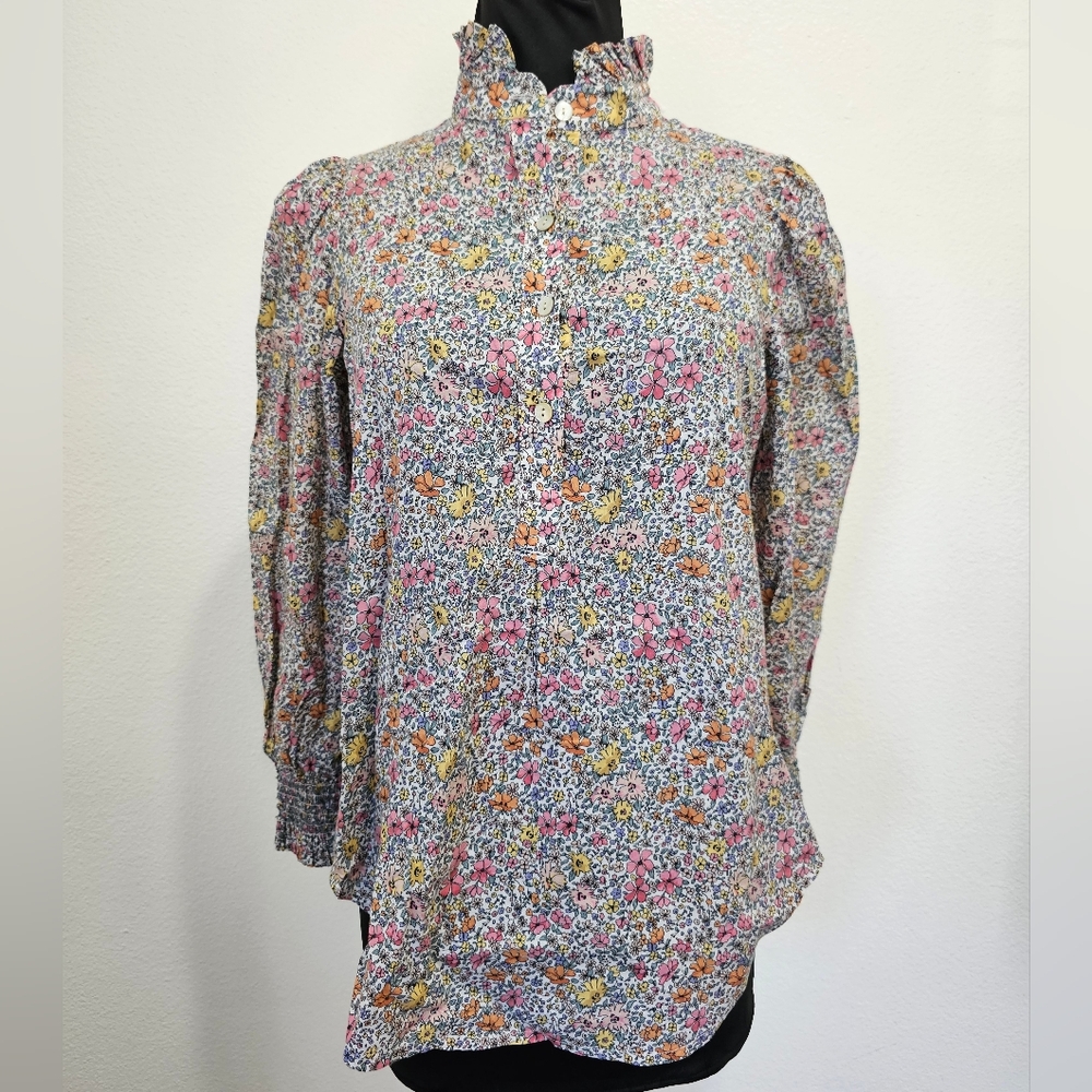 Tuckernuck Multicolor Floral Blouse